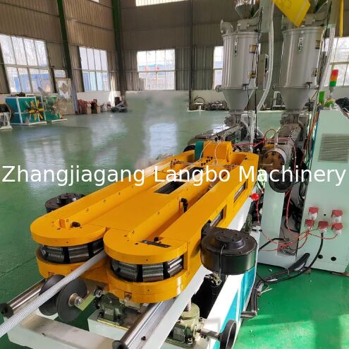 mais recente caso da empresa sobre Caso do projecto: Linha de produção de tubos ondulados entregue em Omã