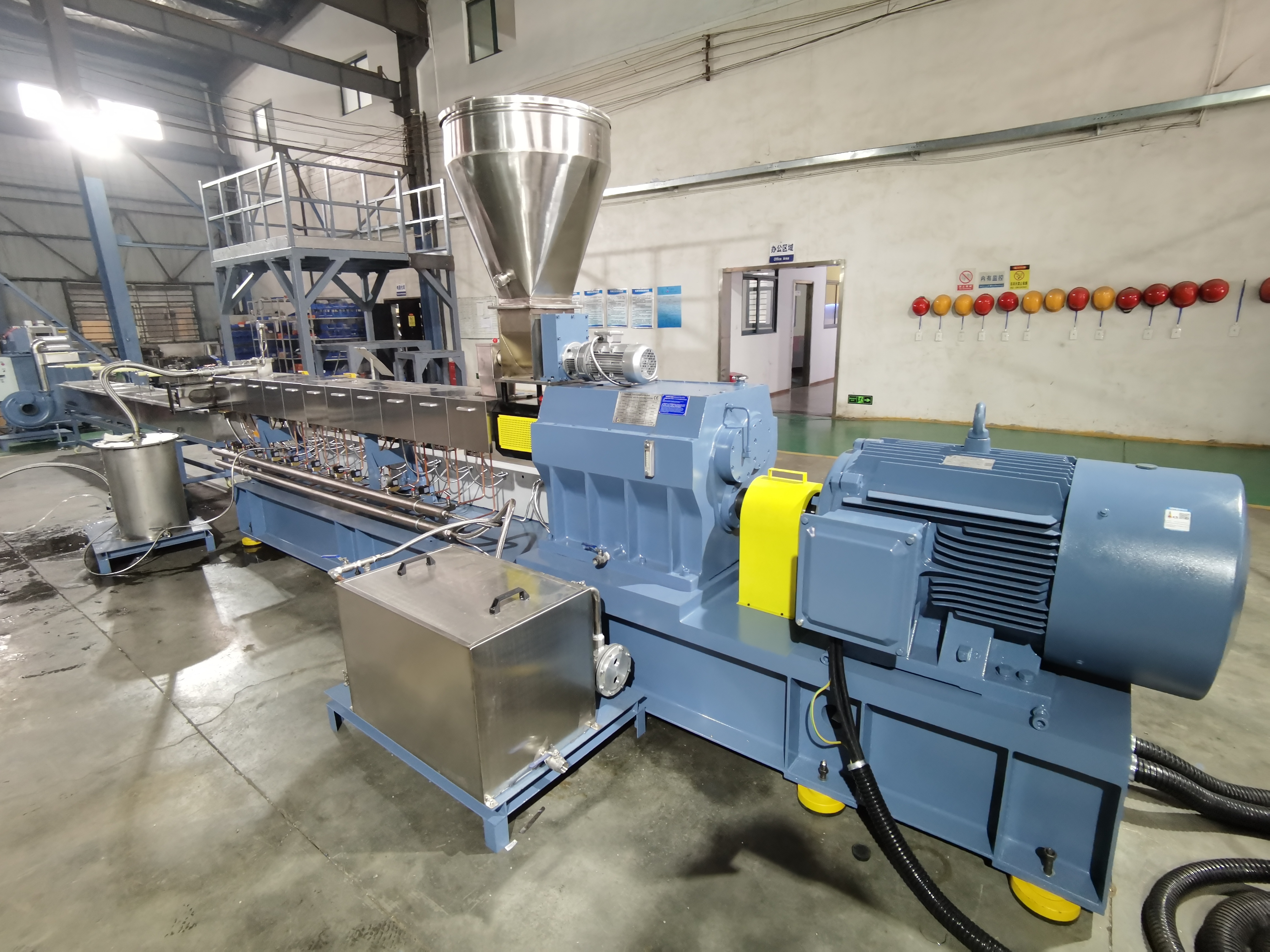 mais recente caso da empresa sobre Máquina de Granulação para Reciclagem de Plástico