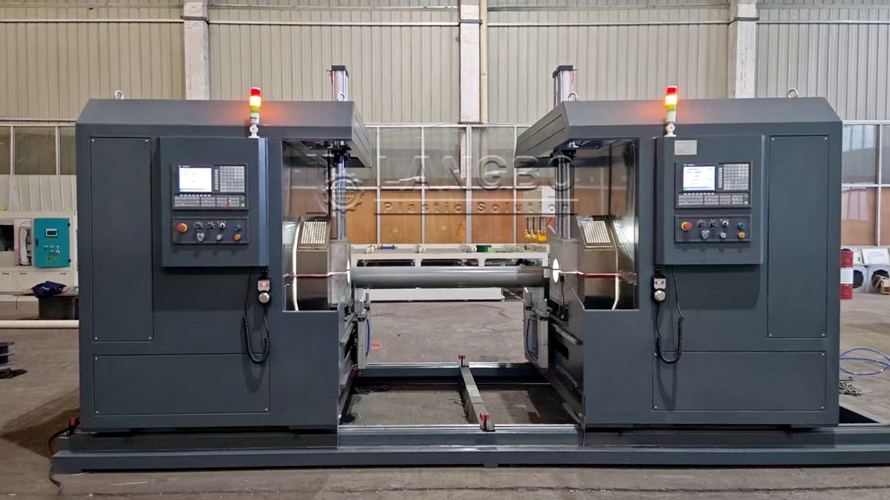 mais recente caso da empresa sobre Automatic Threading Machine for Plastic Pipe Processing in Turkey