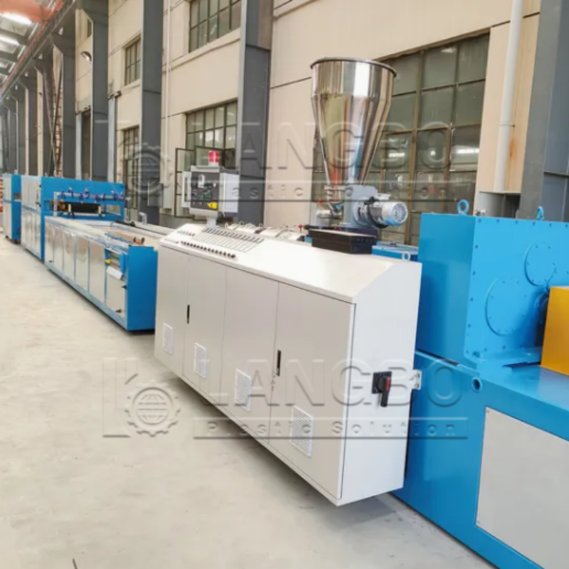 mais recente caso da empresa sobre PVC Door Panel Extrusion Line Supports Continuous PVC Panel Production in Egypt