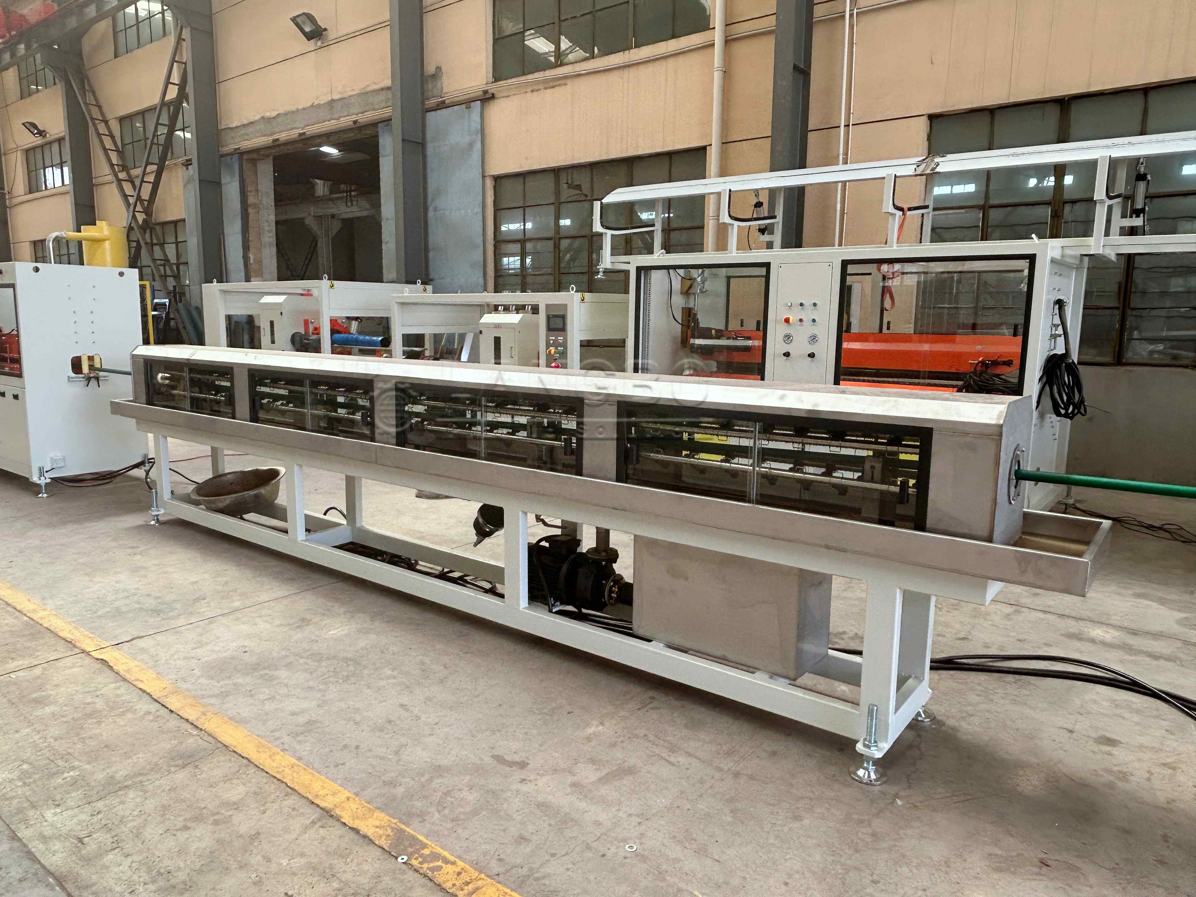 mais recente caso da empresa sobre PPR Pipe Extrusion Line Project for Hot and Cold Water Pipe Manufacturing in Albania