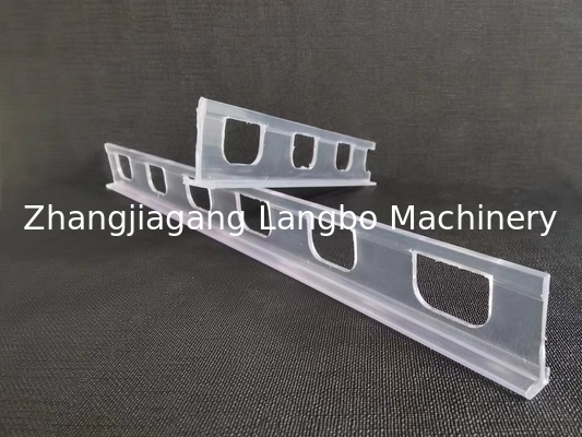 qualidade  Supermarket Cable Cover Transparent PVC Profile Production Line Fábrica