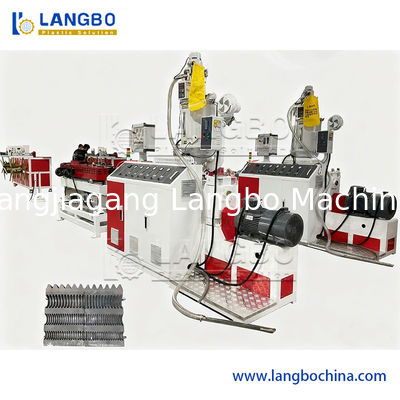 qualidade  High Speed Plastic Corrugated Pipe Machine / Corrugated Tube Extruder Making Machine Fábrica