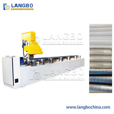 qualidade  PVC Pipe Slotting Machine with Precision Cutting, Flexible Pipe Diameter, and Cost-Efficient Operation Fábrica
