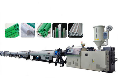 qualidade  High Efficiency PPR Pipe Extrusion Line , Single Screw Plastic Extrusion Machine Fábrica
