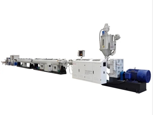 Linha de extrusão de tubos de PVC de 50-200 mm / Máquina de fabricação de tubos de PVC / Linha de produção de tubos de PVC