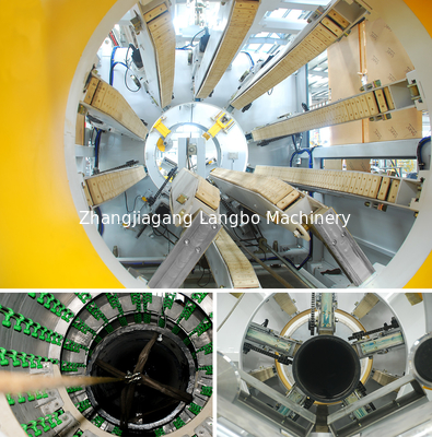 315mm PE tubo de drenagem de plástico tubo de esgoto de fabricação de máquina de extrusão