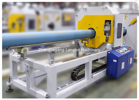 Extrusora de parafuso único 1200 mm PE HDPE Tubo de plástico Uma máquina de plástico de saída