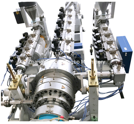 Máquina de extrusão de plástico para fabricação de tubos de HDPE