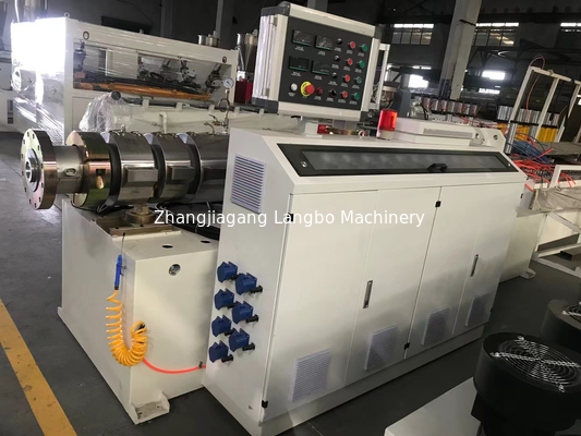 Linha de produção de tubos de PVC de controle PLC alta produção e produtividade