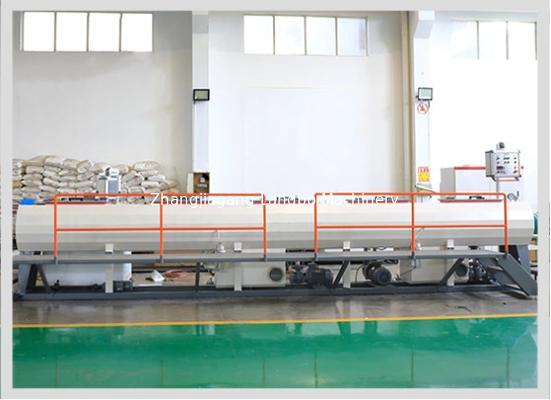 Diâmetro do tubo 75-250 PVC/UPVC/CPVC de plástico Linha de extrusão de tubos de conduta de eletricidade com inversor ABB