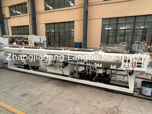 Linha avançada de produção de tubos de PVC com motor de 55kw e inversor de frequência ABB