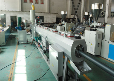 Máquina da extrusão da tubulação da canalização do cabo, máquina da fabricação da tubulação do cortador da guilhotina
