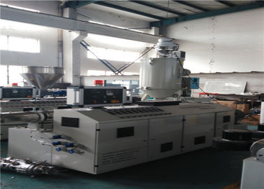 Máquina da extrusão da tubulação da canalização do cabo, máquina da fabricação da tubulação do cortador da guilhotina