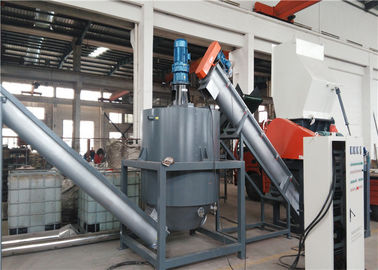 ANIMAL DE ESTIMAÇÃO automático completo que recicla a linha poder horizontal do secador 210KW do centrifugador