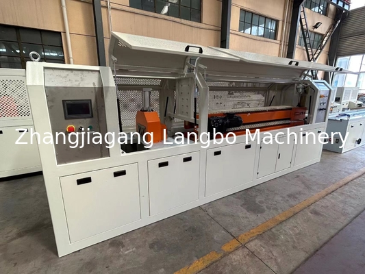 Máquina de extrusão de perfis de janela de plástico de PVC 350 kg/h Produção de plástico