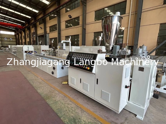 Extrusora avançada para máquina de fabricação de perfis de janela de PVC
