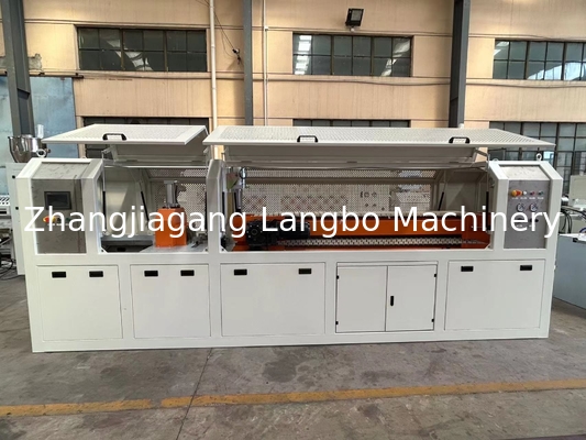Melhorar o Processo de Produção 1180mm PVC Profil de Janela Máquina de Fabricação Duas Pistas