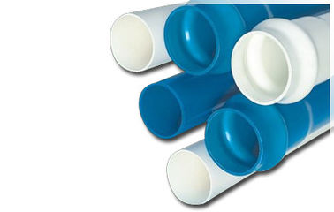 A linha automática PLC da extrusão da tubulação do PVC controla o baixo parafuso gêmeo cônico do custo de manutenção para a água Wasted e a tubulação da água de esgoto