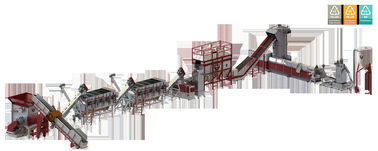 O elevado desempenho recicla a máquina plástica, máquina plástica da eliminação 200-1000kg/H