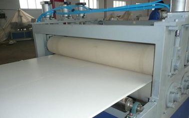 Máquina a rendimento elevado da fabricação do PVC, máquina fácil da placa da espuma do controle WPC