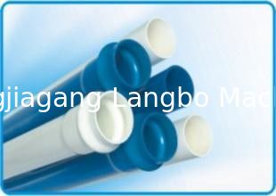 Linha de extrusão de tubos de PE de parede única