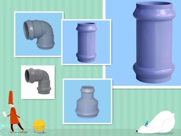 Máquinas automáticas de toque para tubos de PVC para edifícios e esgotos