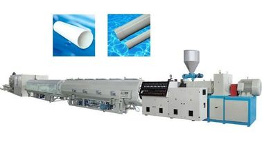 Única tubulação ondulada do PVC que faz a máquina, linha de produção a rendimento elevado da tubulação do Hdpe
