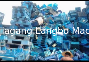 500 kg/h Linha de lavagem e reciclagem PP / PE Resíduos rígidos
