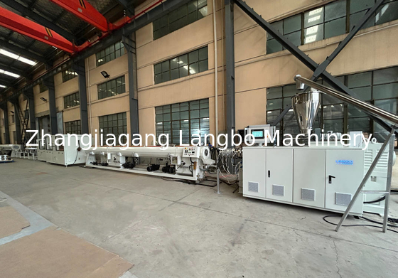 Linha de extrusão automática de tubos CPVC PLC com dia 20-110 mm