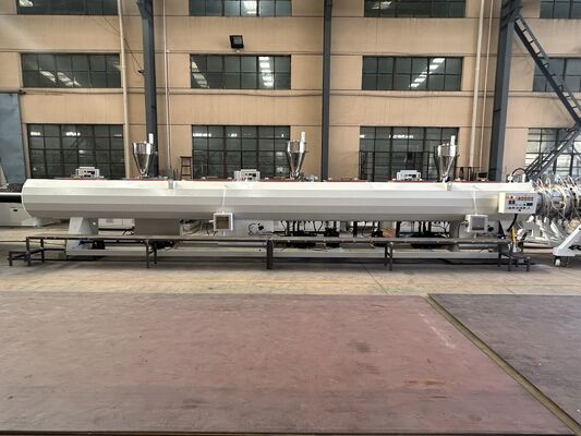 China 16-110 mm Máquina de fabricação de tubos de polietileno de alta densidade com motor  e PLC