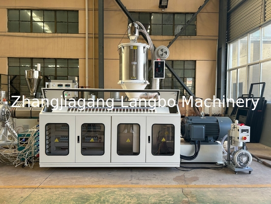 Máquina de produção de extrusão de tubos de plástico HDPE PE