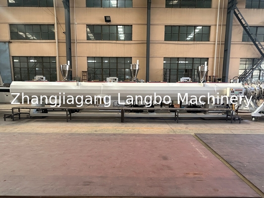 Máquina de fabricação de tubos PE de parede única