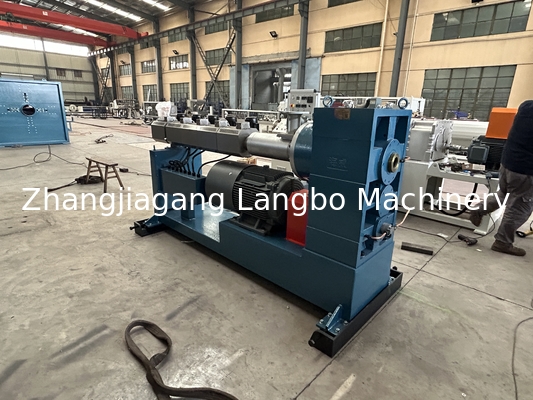 Máquina de extrusão de tubos de plástico HDPE