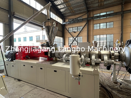 Linha de extrusão de tubos de PVC de 400-710 mm com motor 92/188 de 110 kW