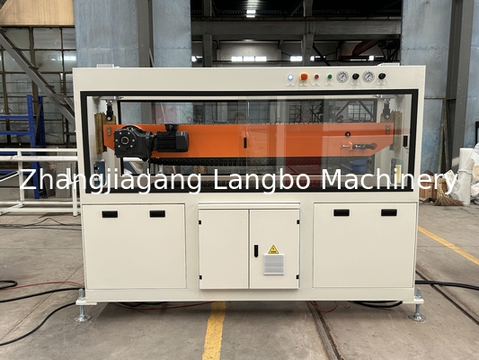 Máquina de tubulação de tubulação corrugada de 65 mm de diâmetro de parafuso