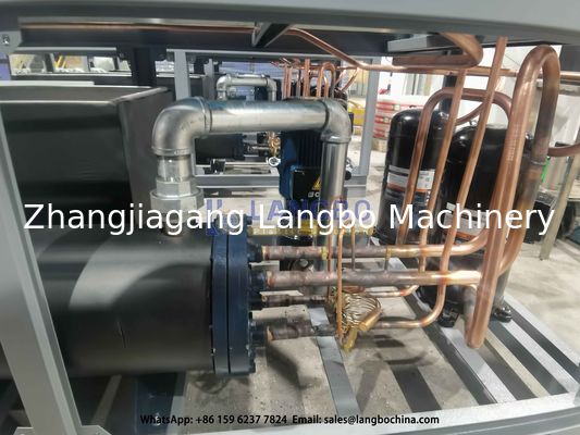 Linha de extrusão de tubos HDPE eficiente Equipada com Máquina de arrefecimento a ar de melhor qualidade R4047C / R22 Refrigerante