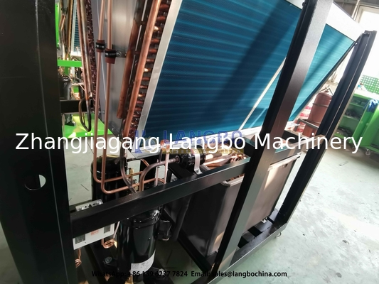 Linha de extrusão de tubos HDPE eficiente Equipada com Máquina de arrefecimento a ar de melhor qualidade R4047C / R22 Refrigerante