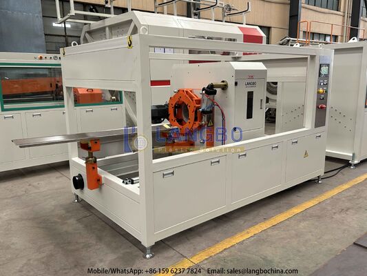 Máquina de tubulação de tubos de plástico de contato de  / SCHNIDER Máquina de tomada de tubos de PVC Máquina de extrusão de tubos de linha de água Máquina de fabricação de tubos
