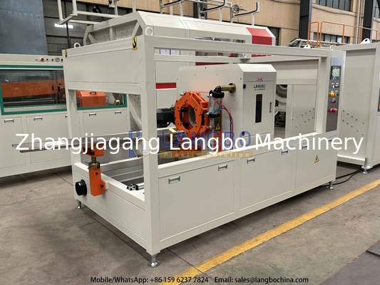 Máquina de tubulação de tubos de plástico de contato de SIEMENS / SCHNIDER Máquina de tomada de tubos de PVC Máquina de extrusão de tubos de linha de água Máquina de fabricação de tubos