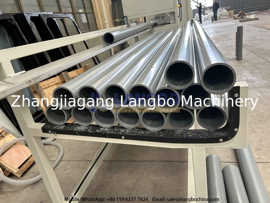 Linha de extrusão de tubos OPVC 16-160mm Máquina de fabricação de tubos de PVC Extrusora de parafuso duplo cônica