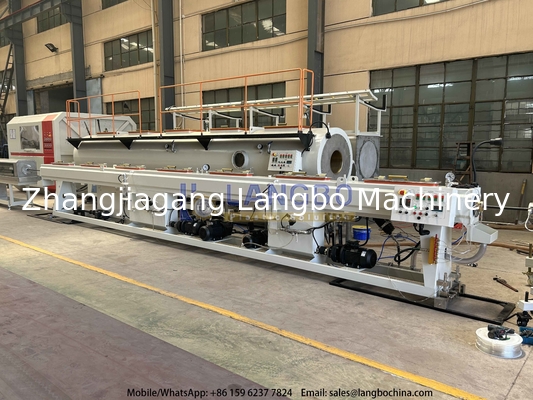Máquina de fabricação de tubos de alta performance de HDPE 90 mm