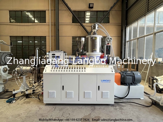 Máquina de fabricação de tubos de água de HDPE totalmente automática para agricultura Tubo de irrigação Tubo de abastecimento de água potável