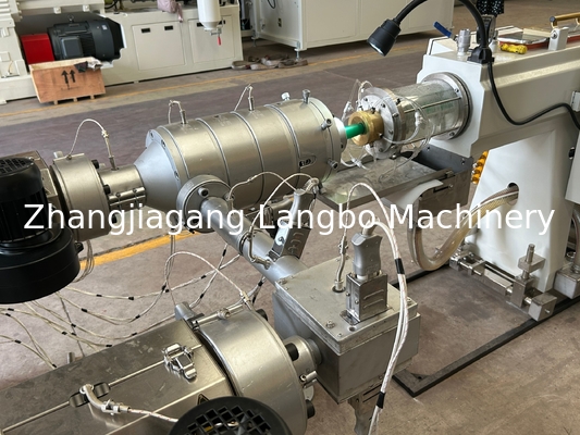 Linha de extrusão de tubos de plástico PPR Máquina de fabricação de tubos de plástico