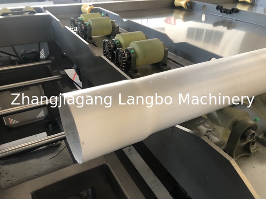 Máquina automática de toque para tubos de PVC 75-160 mm