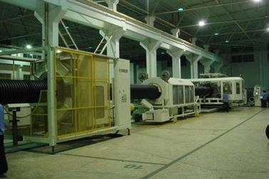 Única linha da extrusão da tubulação do PE do parafuso, tubulação do Pe do de alta capacidade que faz a máquina