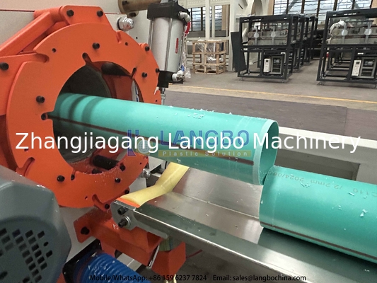 Linha de fabricação de tubos de PVC de alta velocidade com diâmetro de tubos de 50-250 mm