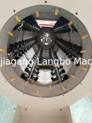 Máquina de extrusão de tubos de tubulação corrugados de PVC de plástico de parede única