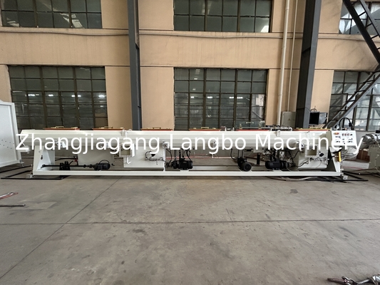 PE HDPE tubos de plástico fazer fazer máquina de extrusão para gás tubo de drenagem de água