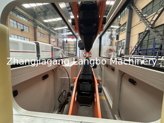 Máquina de fabricação de tubos PE HDPE de extrusão de parafuso único